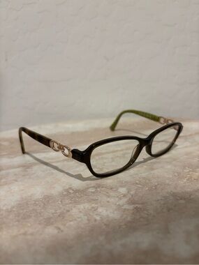 Coach HC 6017 Vanessa Women’s Glasses with Gold Accent